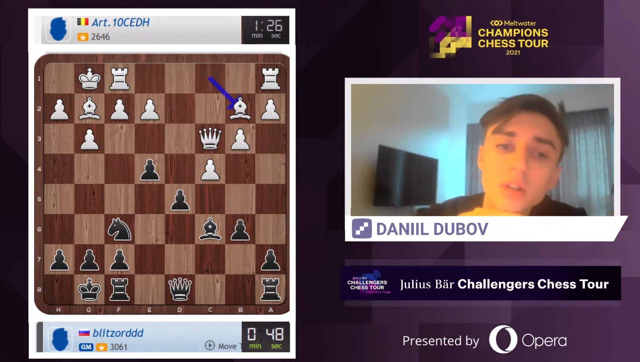 chess24 - Banter Blitz with Daniil Dubov