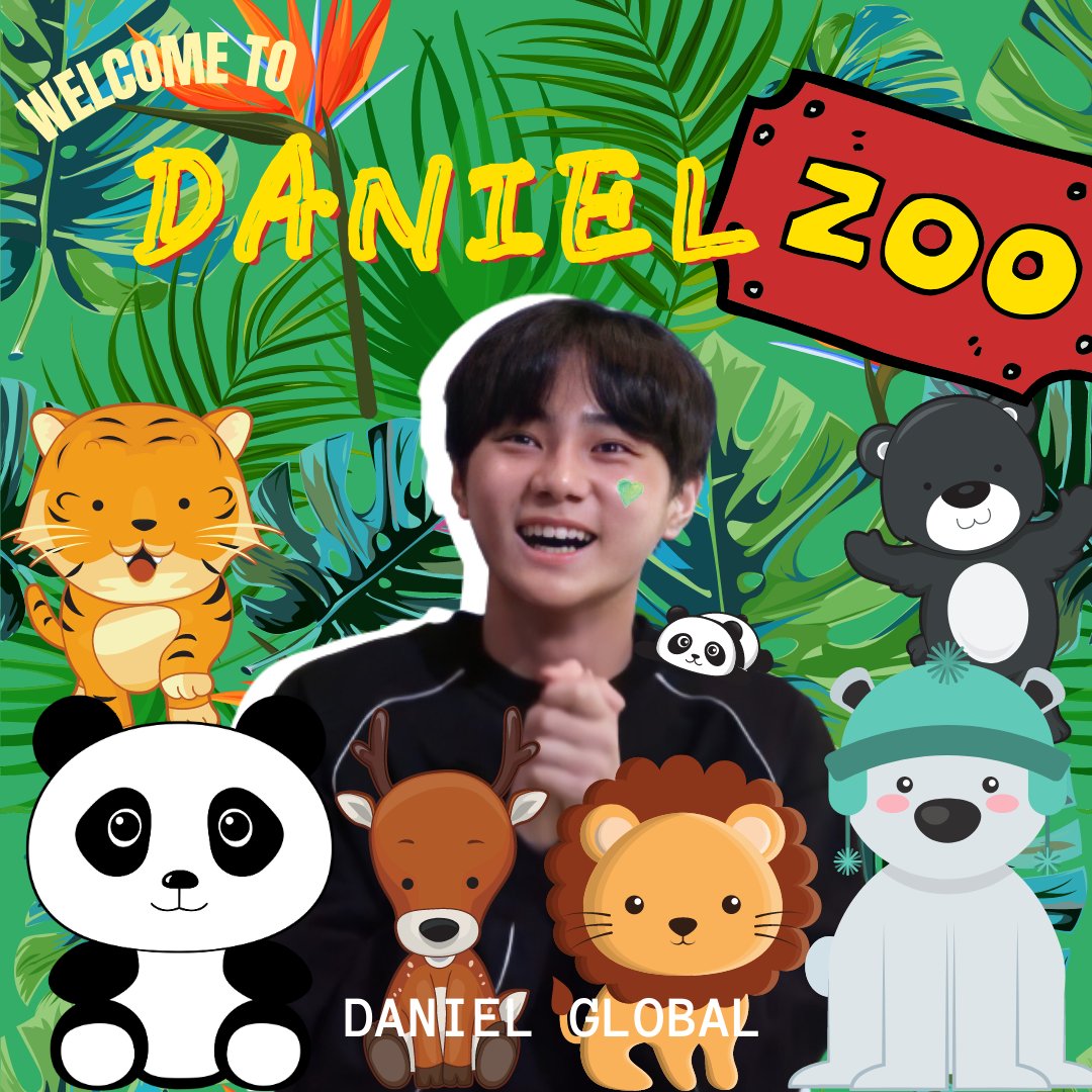 DanielVTeam's tweet photo. WELCOME TO DANIEL ZOO!

In celebration of Daniel's birthday, Dandelions adopted animals in Daniel's name. 2 sun bears, 1 polar bear, 1 reindeer, 1 lion, 1 tiger and a family of panda!

#OurDeerDanielDay
#3월의_동규가_이렇게_아름다워 https://t.co/RiZfWijJv5
