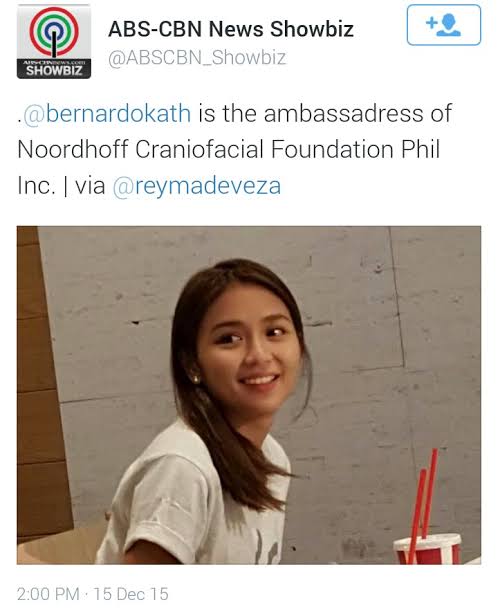 she is the ambassadress of noordhoof craniofacial foundation since 2015 where they provide care and help to children who has cleft palete!! her teary eyes while looking at the kid tho 🥺🤍

ps: see vid above