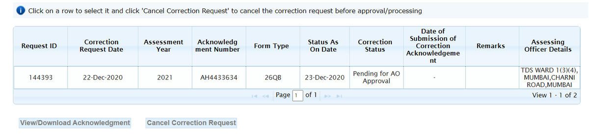 nishantk2011's tweet photo. Dear @IncomeTaxIndia I have requested for PAN# correction in form 26QB on 23rd Dec, personally visited TDS 1(3)(4) Mumbai to submit documents on 12th Feb and revisted on March 16th for reminder till date written multiple emails too but yet to see the correction, please help. https://t.co/546pgKyXJi