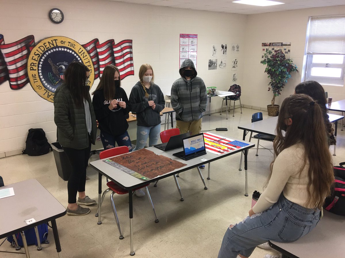 CoachGodsey76's tweet image. American History students have done an amazing job on their WWI projects. It is great to have students who come to school everyday willing to learn and ready to work hard. Very excited to see what the future holds for them. #WolvesAtWork #WorldClassWolves @DrSooter @BrianMoler