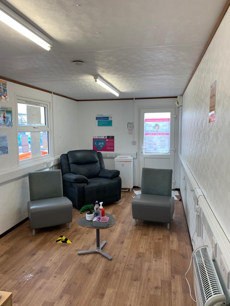 southern_for's tweet photo. How lovely is this before and after of our Staff Support Room at Craigavon Area Hospital. Many thanks to @SBDEVENTSNI for the transformation!! https://t.co/3Vvs8zrsSW
