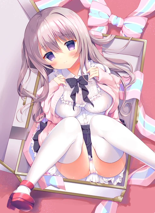 #見た人も無言でピンク髪美少女貼れ 