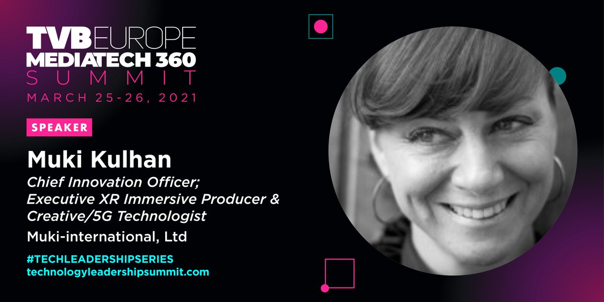 TVBEurope's tweet photo. The first panel of the MediaTech 360 Summit is focusing on the revolutionary rise of #5G in the Media Supply Chain. Come and join us, and here what our experts have to say. #TechLeaderSeries
https://t.co/p07AuZ4vUc https://t.co/0qW8aN3ffl