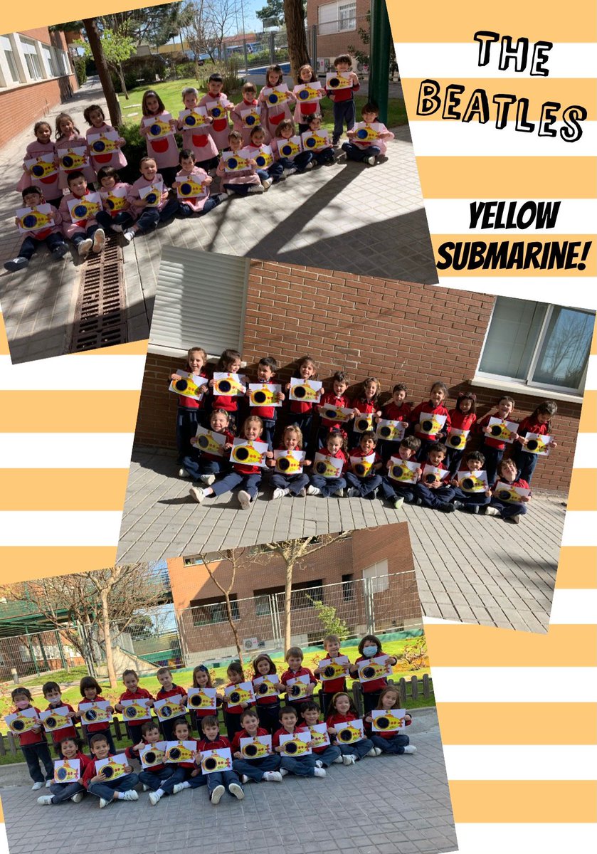 ColegiosElValle's tweet photo. Yellow submarine 👉#EnglishCulturalWeek
#ColegiosElValle #EducaciónInfantil #VB https://t.co/wxuGk1p06g