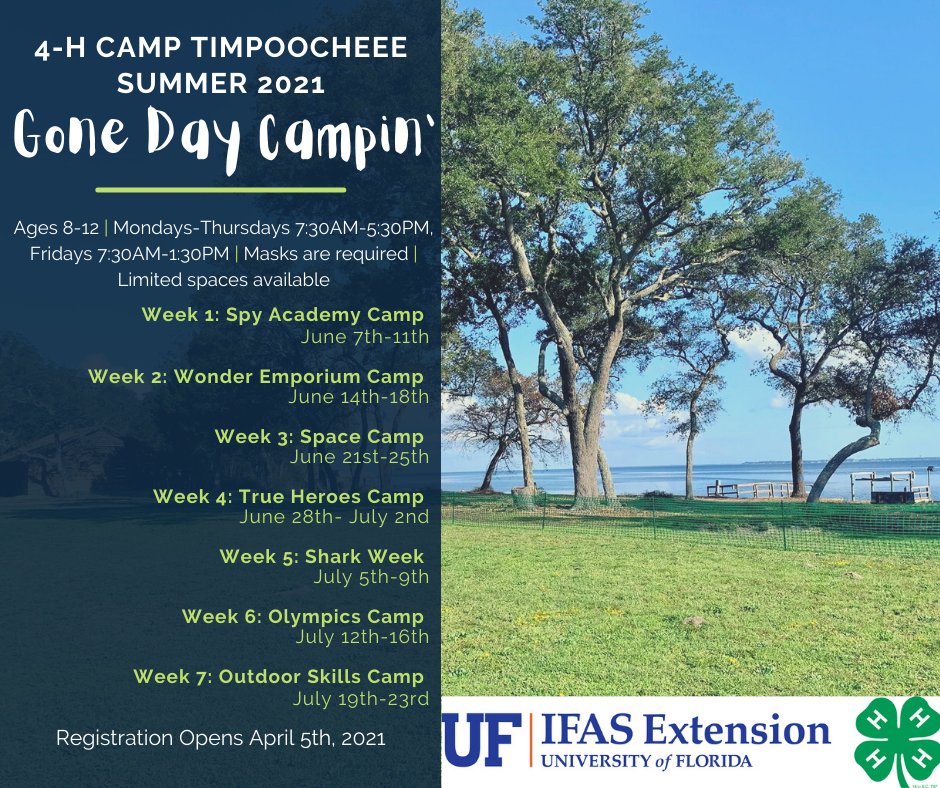 timpoochee's tweet photo. Summertime is on its way 😎☀️ #FL4HCamps
For more info👇👇
June Camps: https://t.co/XwrGuvoUZG
July Camps: https://t.co/xKtsUqCDoD https://t.co/XneZqmWBTt