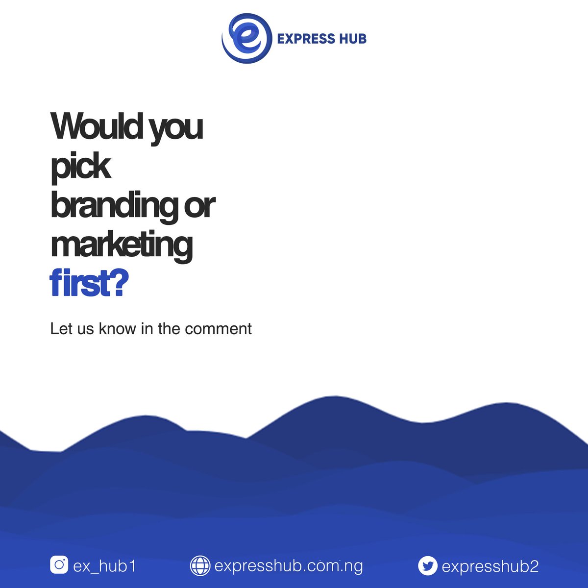 ExpressHub2's tweet photo. Marketing 
⚡Branding⁣
The act of communicating and positioning. Branding is how you are perceived.⁣
⁣
⚡Marketing⁣
The act of promoting and selling. Marketing is how your message gets out.⁣
⁣
If you want 1on1 Brand building strategy⁣
Talk to us ⁣ https://t.co/gADKMB0wdq