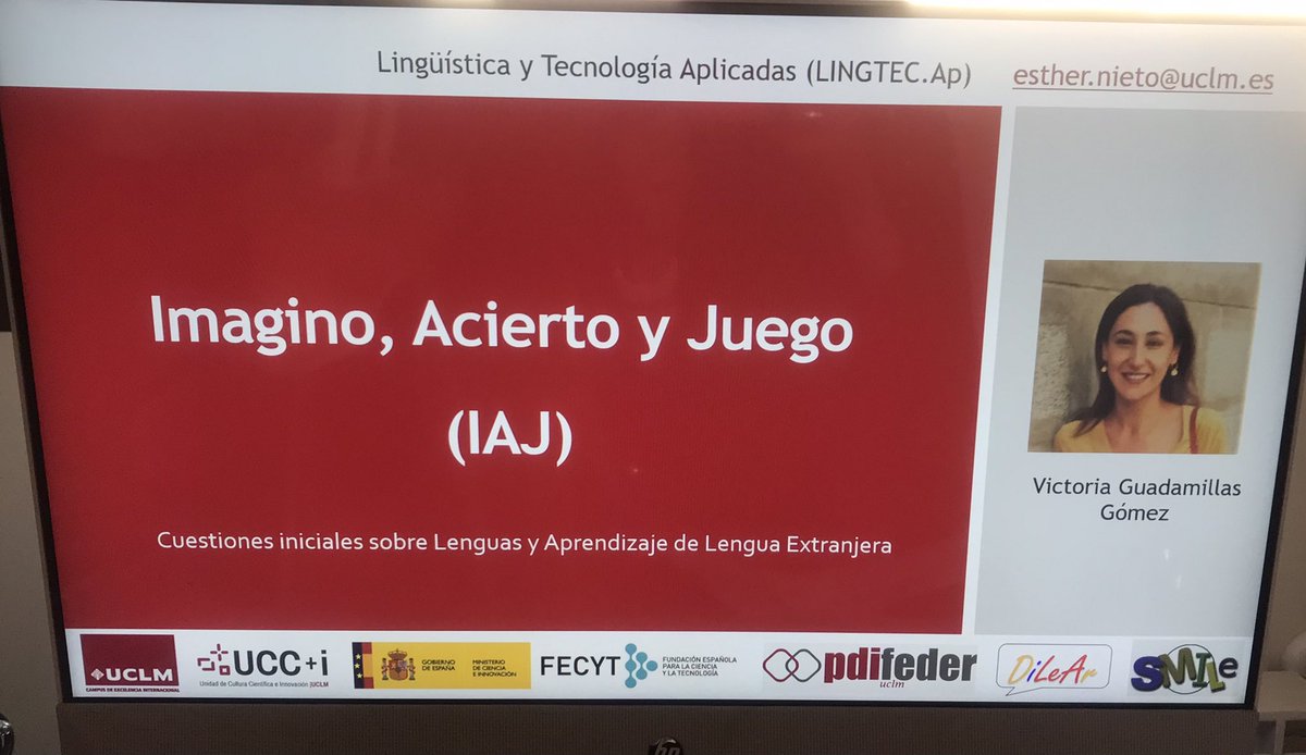 VGuadamillas's tweet photo. Nueva aventura...proyecto LingTec.Ap @lingtecap (Lingüística y Tecnologías Aplicadas). Primera sesión Imagino, Acierto y Juego (IAJ) #IAJ Coles 🏫 Alfonso VI @alfonsoviceip Carmelitas de Toledo y San José de Fuensalida. Gracias 😊 #UCLMDivulga  #filologíamoderna @DptFilolModerna https://t.co/ac5cmePIcY