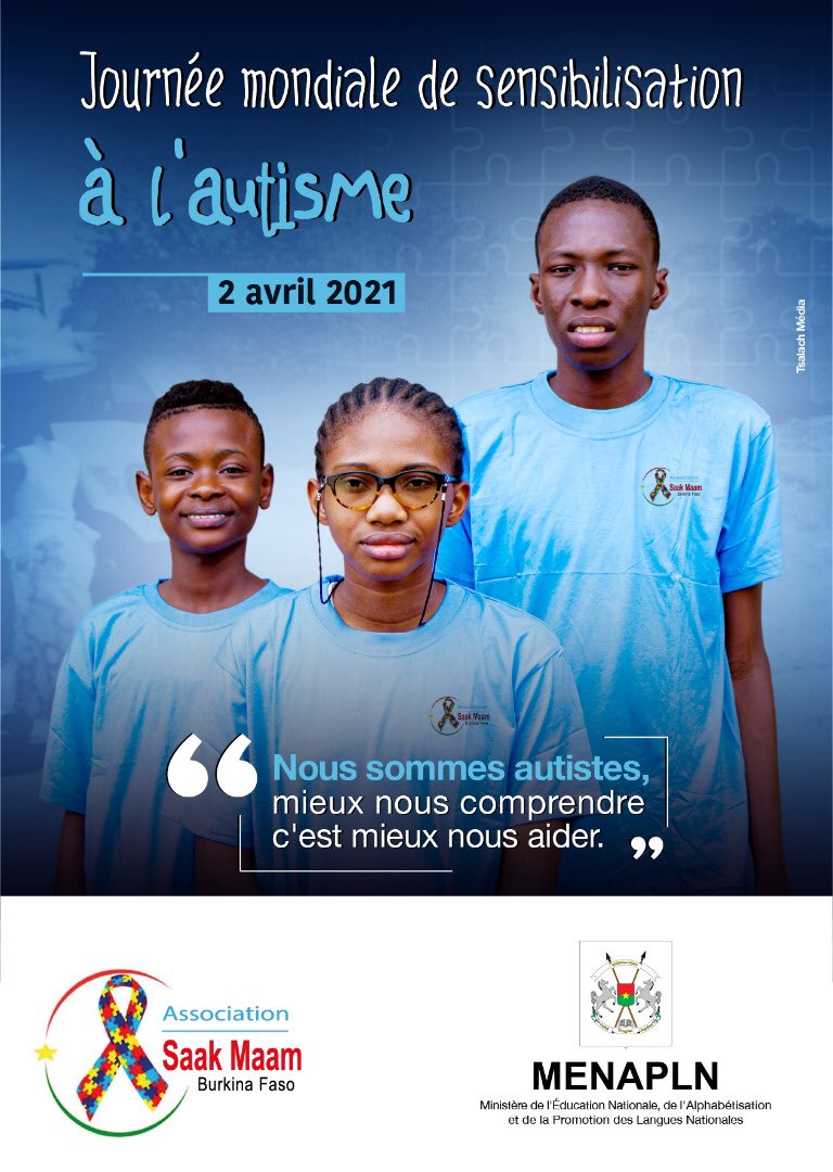 LwilliEvent's tweet image. L’autisme n’est pas une maladie mais un trouble neuro-développemental. L’association SAAKMAMM  vous invite ce  2 avril au cenasa à l’occasion de la journée mondiale de sensibilisation à l’autisme pour en savoir plus...