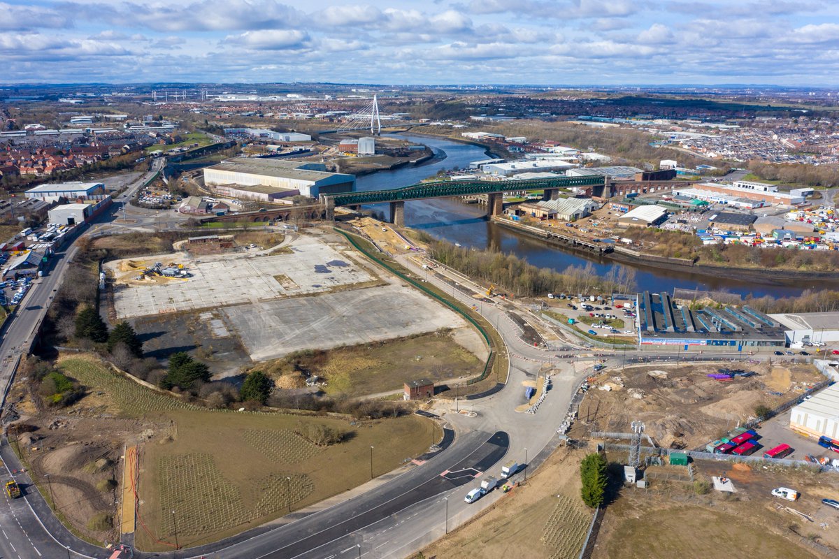 SunderlandUK's tweet photo. See March's drone images of the Sunderland Strategic Transport Corridor Phase 3 (SSTC3)๐
#SSTC3 @esh_group https://t.co/Zlef1DuKNG
