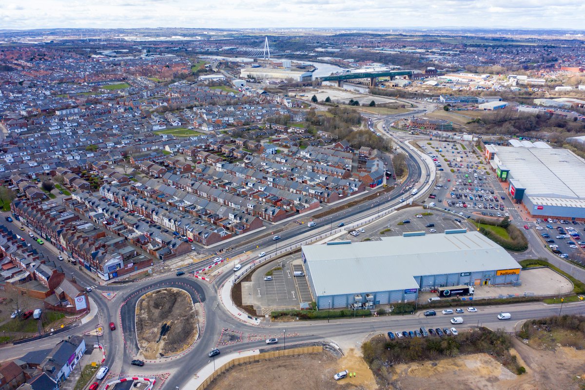 SunderlandUK's tweet photo. See March's drone images of the Sunderland Strategic Transport Corridor Phase 3 (SSTC3)๐
#SSTC3 @esh_group https://t.co/Zlef1DuKNG
