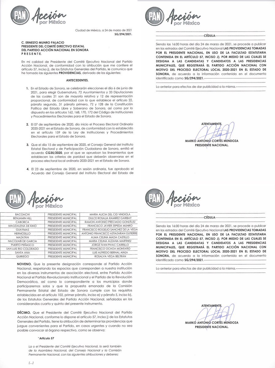 tonoastiazaran's tweet photo. ¡Muchas gracias @MarkoCortes y @AccionNacional ppr aprobar mi postulación a la Alcaldía de #Hermosillo por la Alianza #VaPorSonora!

El tamaño de este reto será igual que las ganas que le voy a poner para hacer equipo con @EGandaraC para que gane nuestra Capital. https://t.co/ehr99riyG1