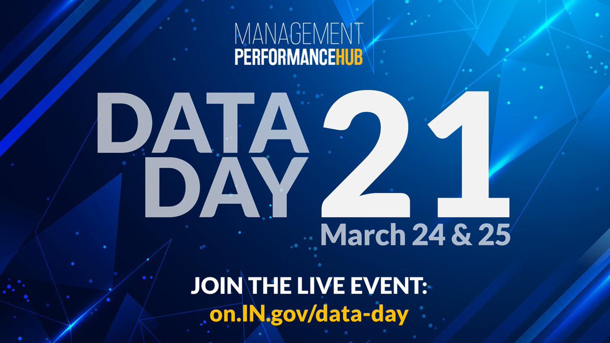 Excited to be a part of day 2️⃣ of #MPHDataDay2021! Tune in this afternoon at on.in.gov/data-day to hear how #Indiana continues to address substance use disorder and other drug-related issues using the power of data. #NextLevelRecovery