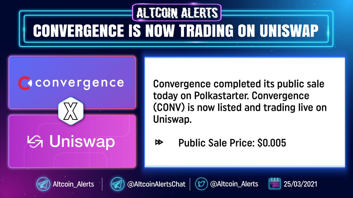 revolut20's tweet photo. **GEM CALL**

@ConvergenceFin is Melting Faces and it's their 1st Day. I can't imagine what we will see in the upcoming days/weeks. Already 20 millions Volume, listed on Okex and MXC ( I can bet Binance soon ). Get a Bag boys. This will be over $1 in no time!
#CryptoRevolution https://t.co/WcUZ7fxGim