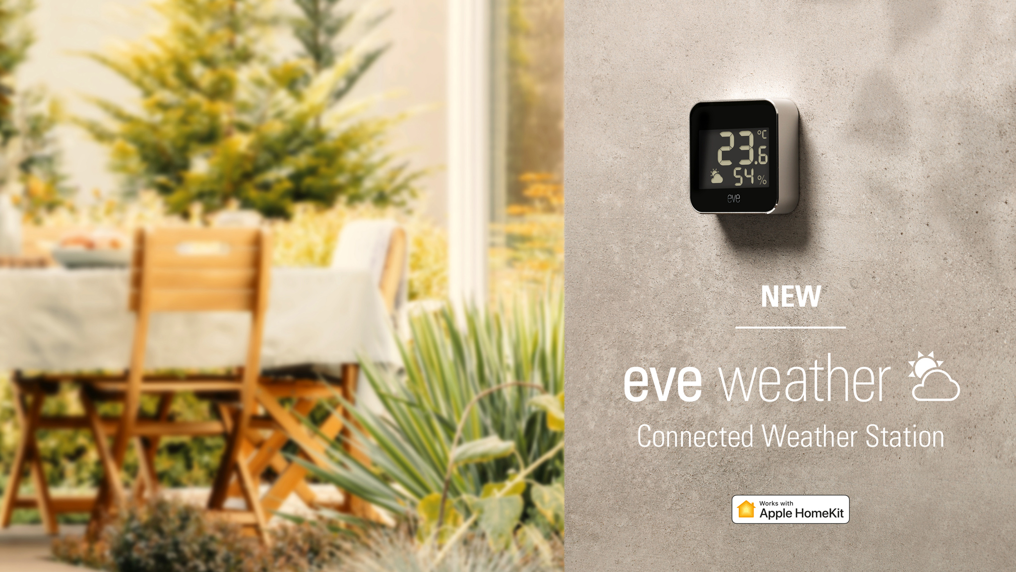 Eve on X: Say hello to Eve Weather!⛅️ Our first-ever #HomeKit weather  station with #Thread is now available:    / X