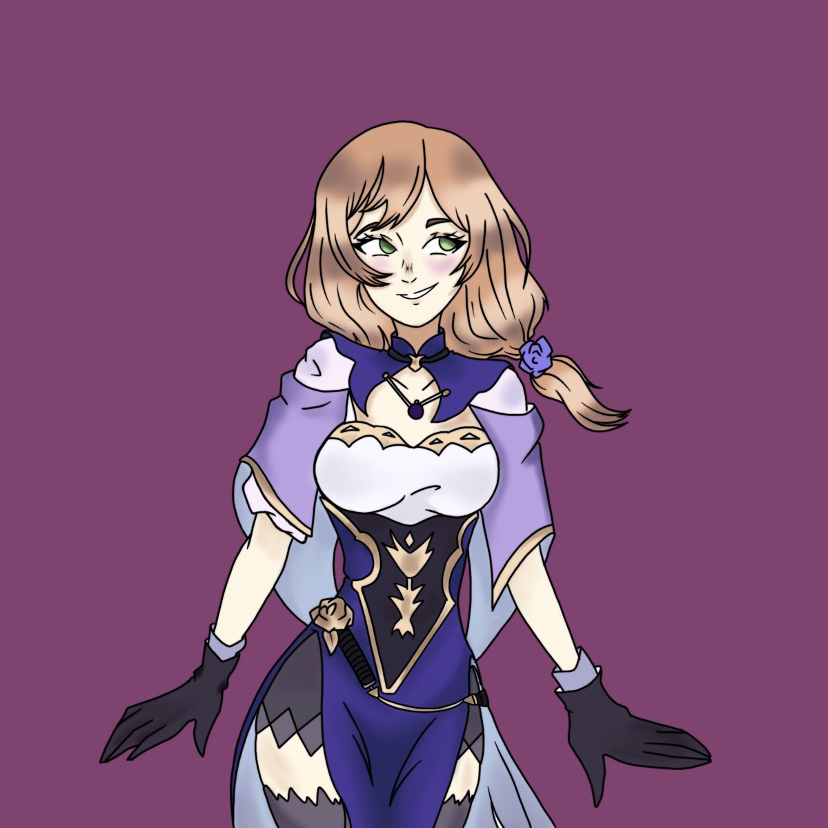 kaldwinner's tweet photo. I finally drew three girls from #GenshinImpact 
#art #genshinimpactfanart #lisagenshinimpact #Mona #HUTAO https://t.co/T2augQH95K