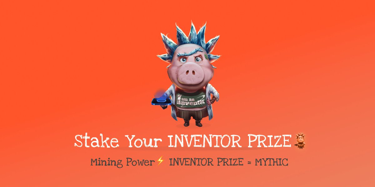 RPLANETio's tweet image. Hey, fellow Inventors! Stake your INVENTOR PRIZE 🏆in the R-Planet staking system and earn the Aether/ per hour (mining power)⚡️ equivalent of the MYTHIC ✨ card of the material you've invented.
Enjoy, you earned it!

#NFTs #Collectibles #games #WAX @WAX_io