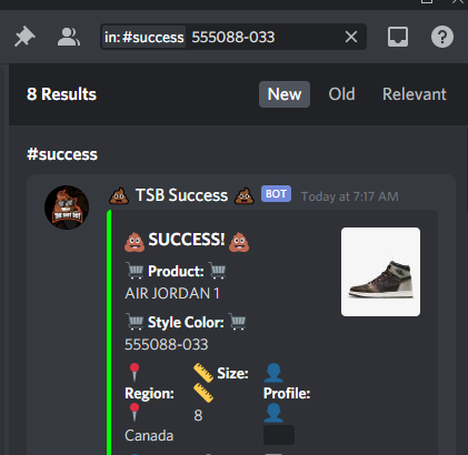 can't pass on discounted aj1s thanks for the ping @footIockercad 🤖@The_Shit_Bot 🌐@JoeHomieProxies @CookieProxies_ @Slash_Proxies @Leafproxies @proxydropcom ⚡️@AMNotifyCA