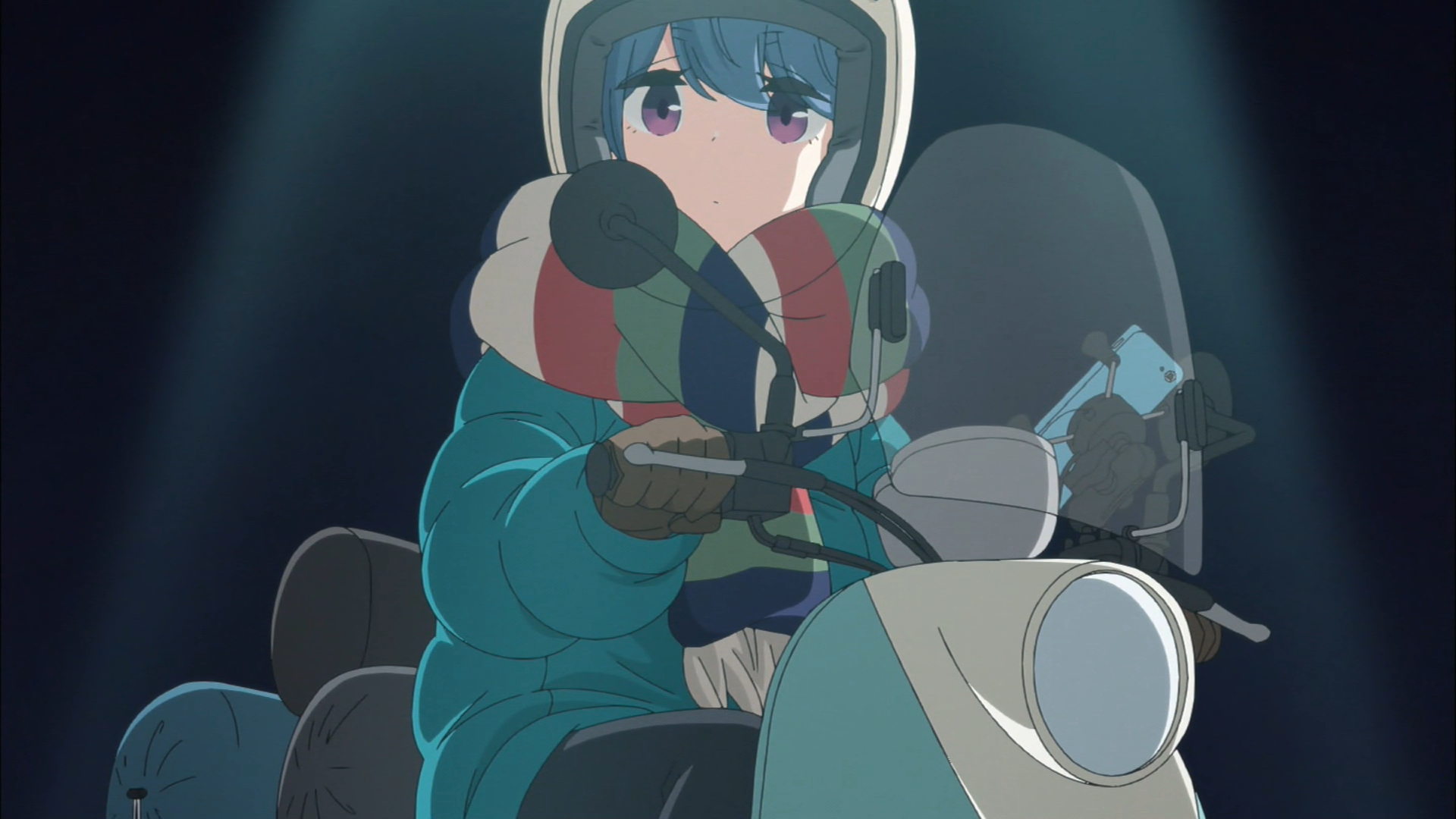 アニメマンガ名探偵すやまたくじ Auf Twitter ゆるキャン 2期 12話 説明しよう 志摩リンはスクーターと合体することでパーフェクト志摩リンとなるのだ そして 犬子は水着になることで夢と希望がパワーアップするのだ サプライズと今回も朝日で締める と思ったら