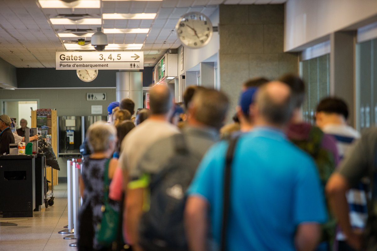 yfcairport's tweet photo. Remember this outdated, overcrowded airport? We wanted to take a trip down memory lane this #ThrowbackThursday, because soon we’ll be unveiling the new YFC, and the difference is incredible. Stay tuned! https://t.co/XlGJQpRGeE
