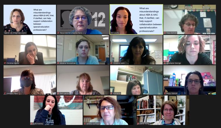 All too often we listen only to reply.  Thank you to all the dedicated special educators who attended our first ABA &amp; AAC Roundtable Discussion &amp; listened to understand ❤  Register for our next roundtable on 5/19/21!  <a href="/LIU12_PD/">Lincoln IU12 PD</a> <a href="/LIU12_TaC/">TaC_IU12</a> <a href="/JessMillerIU12/">Jessica Miller, EdD</a> <a href="/LIU12_AT/">LIU12 Assistive Tech</a> #ABA #AAC