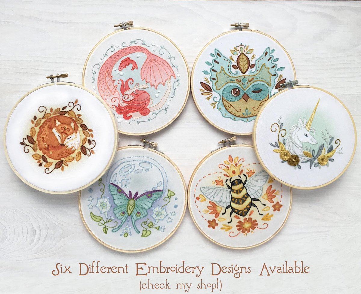 hookednj's tweet photo. New embroidery kits in the shop! These ready to stitch kits by Aimee Ray are lovely and great for anyone wanting to give hand stitching a try.

#embroideryathookednj #makersofhookedny #loveyourlys #shoplocal #shopsmall #shopsouthjersey #downtownhaddonfield https://t.co/BPwUbUG6IX