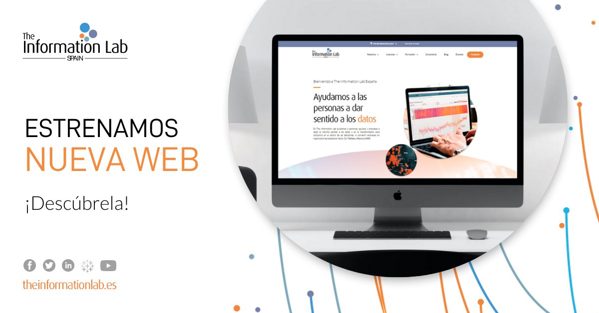 infolabES's tweet photo. 📢 ¡Estamos de estreno!
En #TheInformationLab seguimos creciendo y mejorando, ¡y por eso queremos mostraros nuestra nueva web! 🙌🙌🙌
Seguimos apostando por la calidad y funcionalidad que nos caracteriza, ¡no dejéis de visitarla! ⬇
https://t.co/TtO9JtQ6A8
#DataScience #data https://t.co/qRNTo4SiON