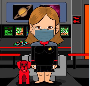 When your student knows you like Star Trek and creates a Star Trek Avatar for you. Middle Schoolers are always such fun to work with! #asbindia #middleschool