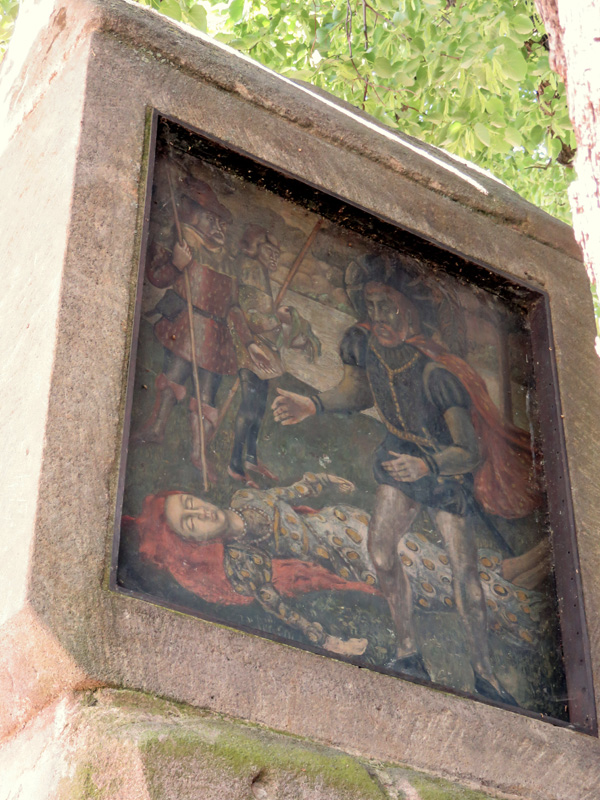 doinggeography's tweet photo. @FolkloreThurs @HistoriumU @MythCrafts @HistoriumU #FolkloreThursday The legend of Rapoto von Külsheim says that the daughter of the nobleman prayed in 1349 near the river #Rednitz for the health of her deathly ill mother. She drowned, but the mother survived because of the prayer. #Fürth #ArchiveofFranconia https://t.co/oovFl8XjYJ