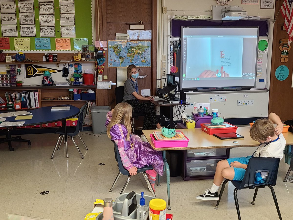 Miss Jurgensmeyer is up next for Read-a-Thon! 📚