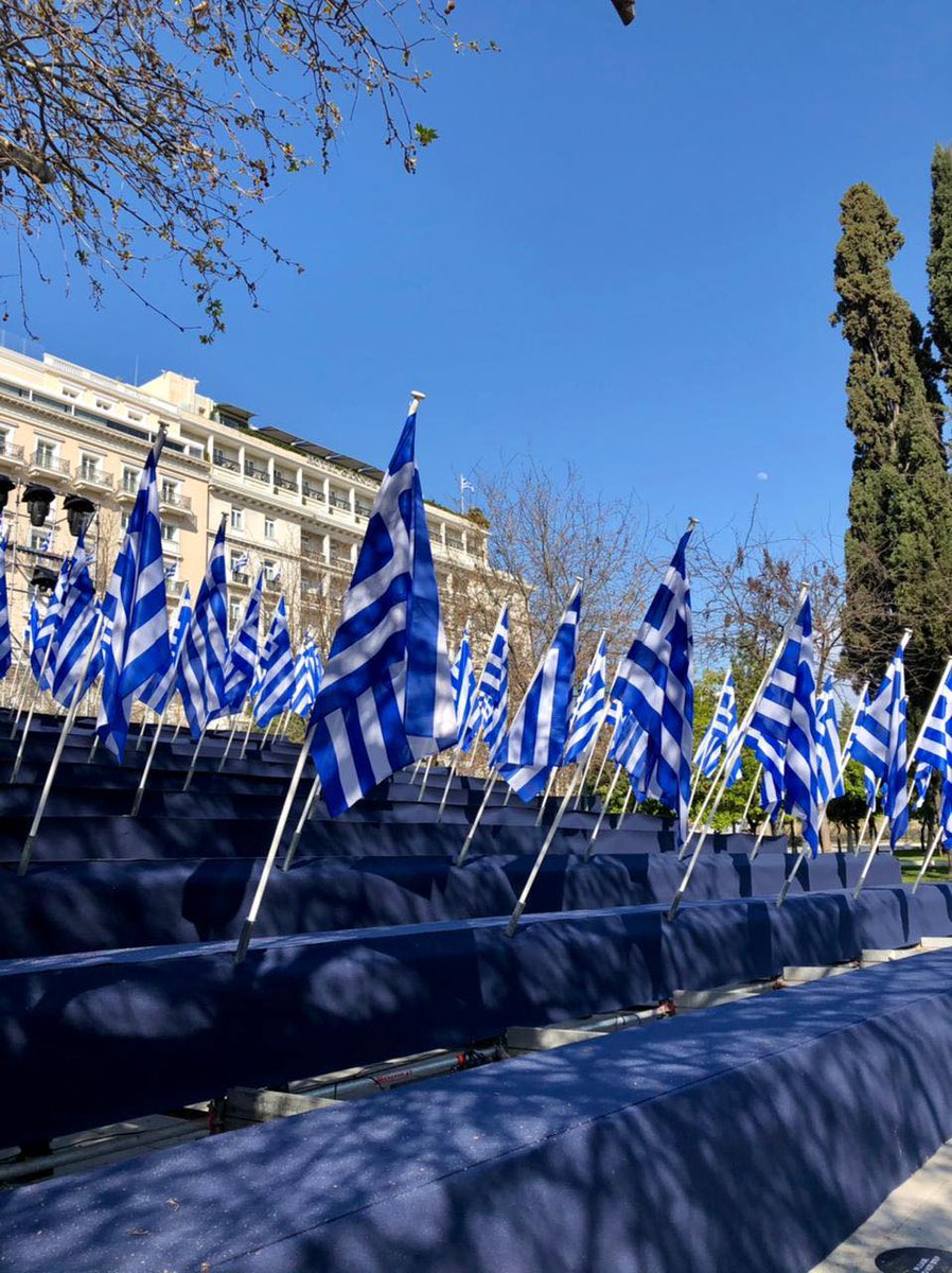 Today, 25th of March, #Greece proudly celebrates 200 years of #independence from the Ottoman Empire! 
ΖΗΤΩ Η ΕΛΛΆΣ 🇬🇷
