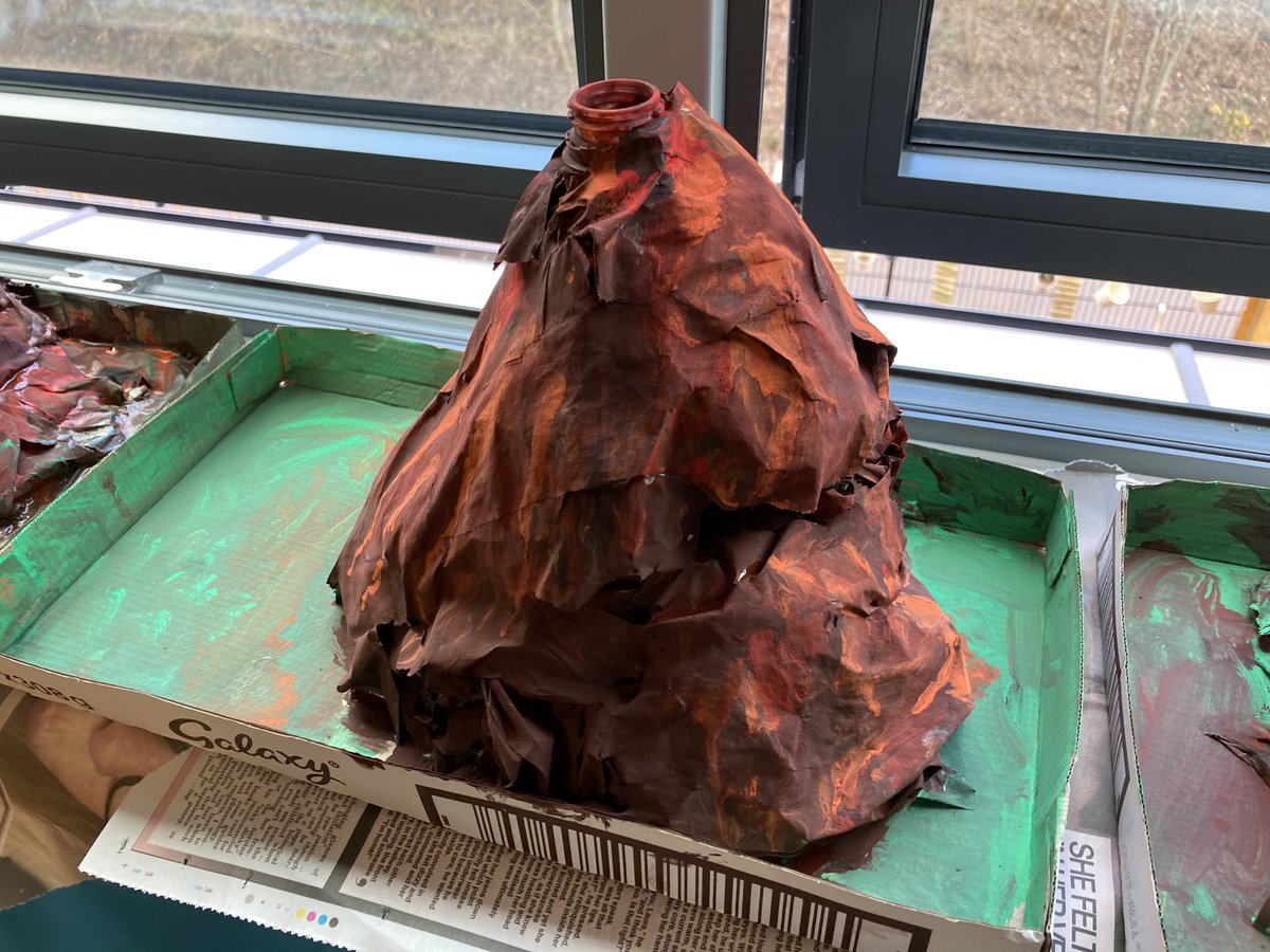 Year4_5ALC's tweet photo. One step closer... now I’m sure everyone can guess what we’re making. Stay tuned for tomorrow’s eruptions! @ALCSixBells https://t.co/IB4pN1GpFd