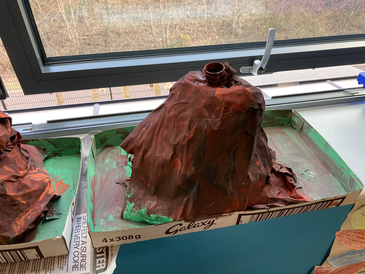 Year4_5ALC's tweet photo. One step closer... now I’m sure everyone can guess what we’re making. Stay tuned for tomorrow’s eruptions! @ALCSixBells https://t.co/IB4pN1GpFd