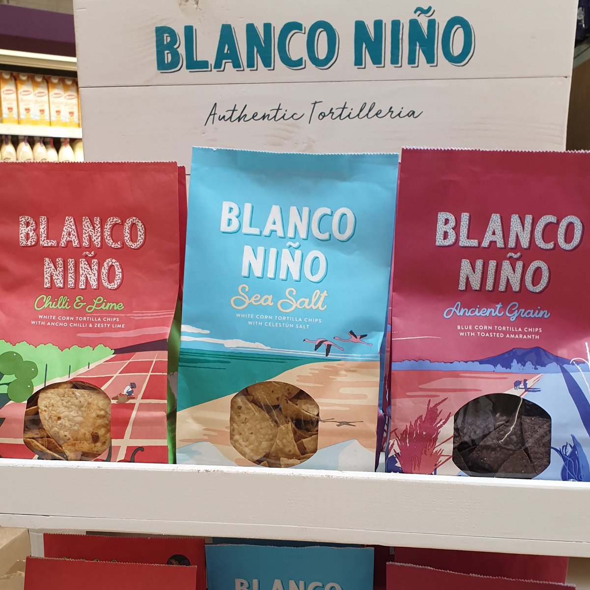 ArdkeenQFS's tweet photo. Spoiled for snacking options these days! The much anticipated new flavours from @helloblanconino #serioussnacking #authentictortillias https://t.co/veOQUqFjz7