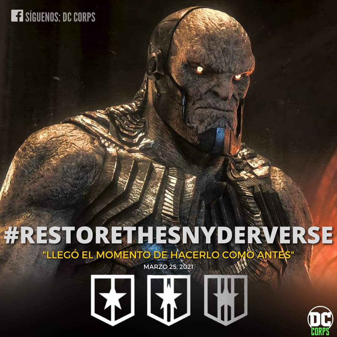 sactoni95's tweet photo. #RestoreTheSnyderverse https://t.co/CGZCGGUWay
