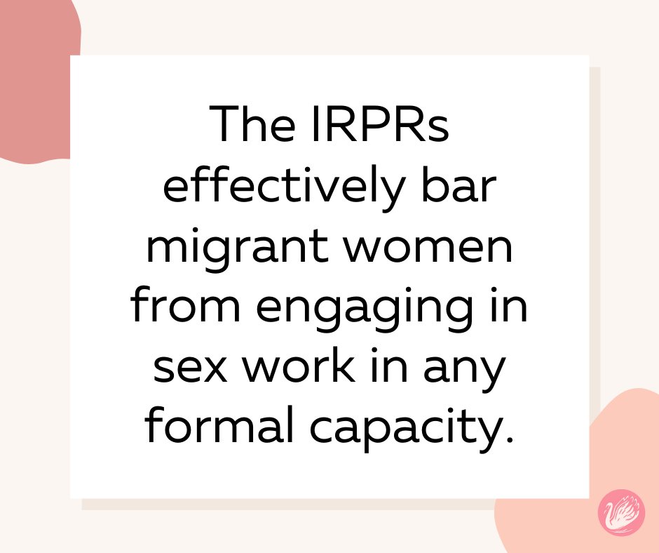 SWAN_Vancouver's tweet photo. Truth is, if Canada decriminalized #SexWork today, #Migrant #SexWorkers would still be criminalized under the #Immigration prohibitions.  Predators act w/ impunity b/c they know women fear their own arrest &amp; deportation &amp; won't report #VAW.

#CalltoAction: https://t.co/W2lOjCM0nh https://t.co/NFxcxZqXcL