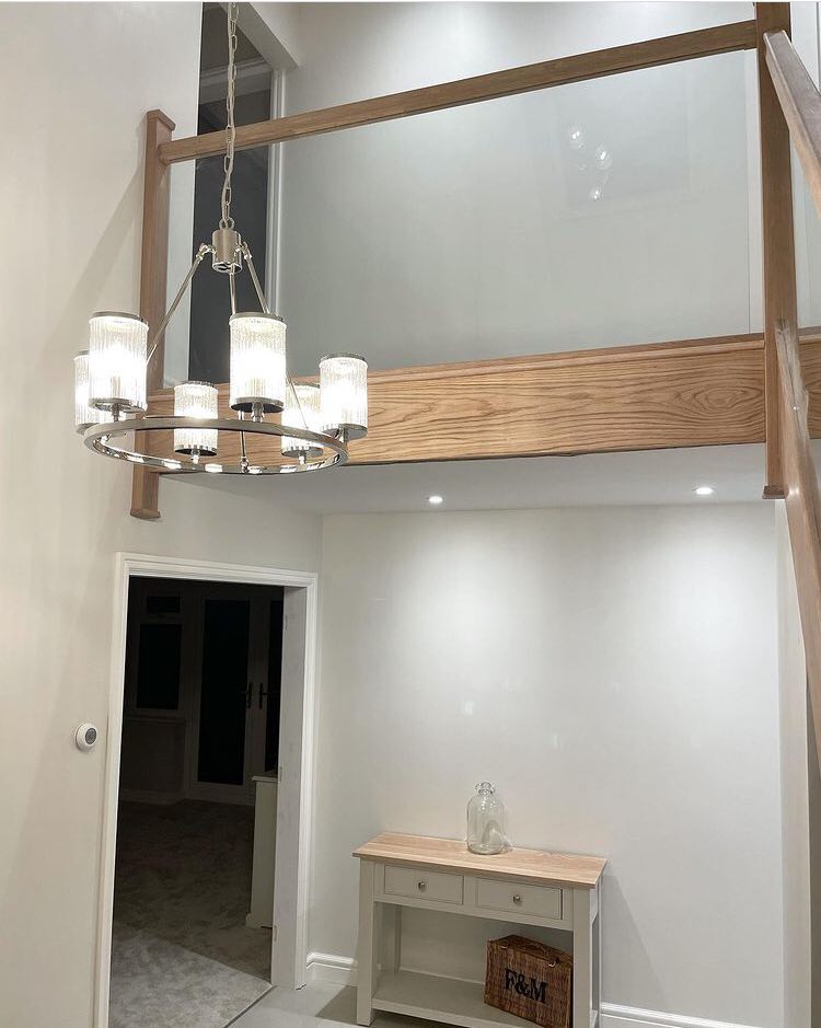 DTSONLINE1's tweet photo. Thanks for the photos @homedreamcometrue Your new lights looks out of this world! 💡If you like these lights check out product code - 74128 &amp; 3727CH on our website. https://t.co/zikvAPRy70