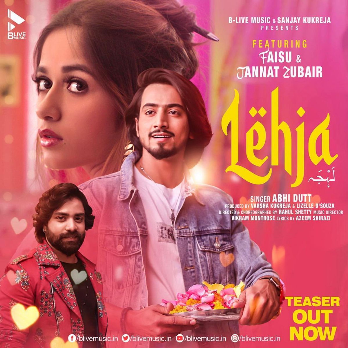 mr_faisu_07's tweet photo. Some love stories are too pure to be forgotten,  such is the story of #Lehja❤️. Get ready to relive the days of pure music and true love- Teaser out now! Featuring @jannatzubair29 and @mr_faisu_07 . https://t.co/hRPgyPWUrV