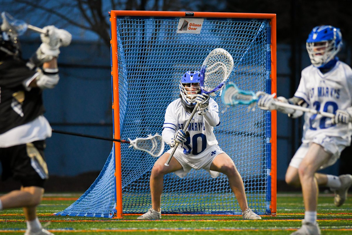 24SevenLax's tweet photo. Great to see lacrosse back in Maryland. The weather, the competition, the music, the fans (social distanced, of course) and the royal blue nets @stmarysboyslax was the vibe we all needed. Looking forward to seeing all the high school kids get after it. #happymarylandday https://t.co/k1KP9aAZrU