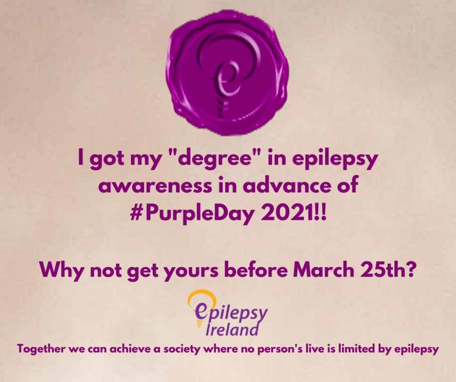 AnamCeol_MT's tweet photo. Anam Ceol Music Therapy supports #PurpleDay2021 for @epilepsyireland Purple Day aims to “turn Ireland purple” for a day to raise awareness around epilepsy and raise vital funds for supporting people with epilepsy and their families. https://t.co/9QmL6utIoQ