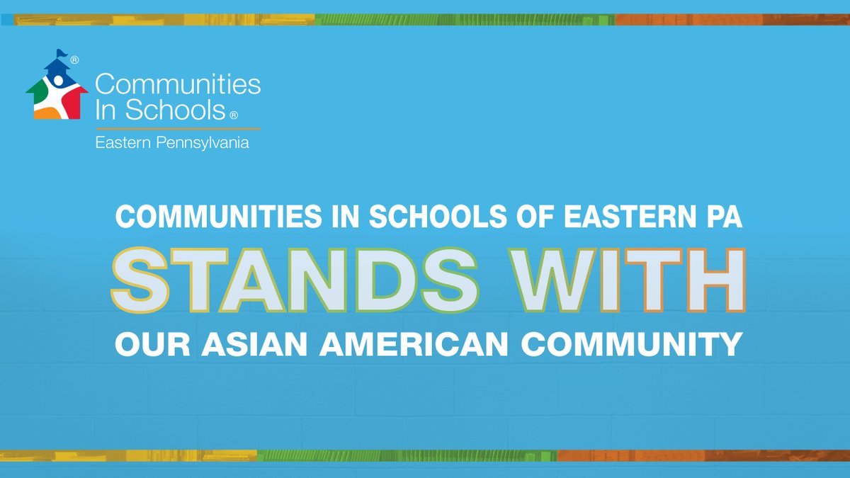 CISEasternPA's tweet photo. At #CISEasternPA, we stand with our Asian American community, students, their families &amp; our fellow citizens to create communities where every person is valued, loved &amp; safe. 
 
Please read our CEO's, Tim Mulligan, full statement: https://t.co/iOjWs8ifAM 💙 #AllInForKids https://t.co/EpMOQAEUNU
