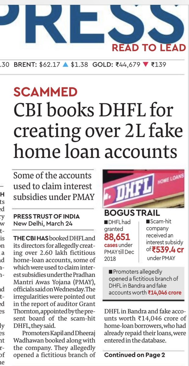 Trivedi_4U's tweet photo. DHFL (Private NBFC)
Advances : 95k crore
Scam : 31000 cr
PNB(Public Bank)
Advances : 4.7 Lakh
Crore
Nirav Modi Scam : 14000 Crore
They are the #WealthCreater but not for the public but for only some people.
#DHFLscam
#StopPrivatisation https://t.co/HmpMIxoH0B
