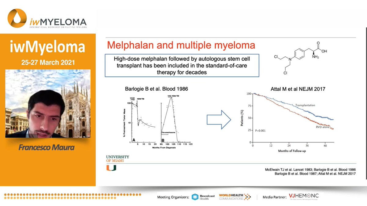 VJHemOnc's tweet photo. #iwMyeloma21: @FrancescoMaura4 discusses #Melphalan signatures
View #Myeloma updates here: https://t.co/SVCHRQL1Wv
@VJHemOnc @theMMRF #MMsm #MultipleMyeloma https://t.co/clrI0ZghsU