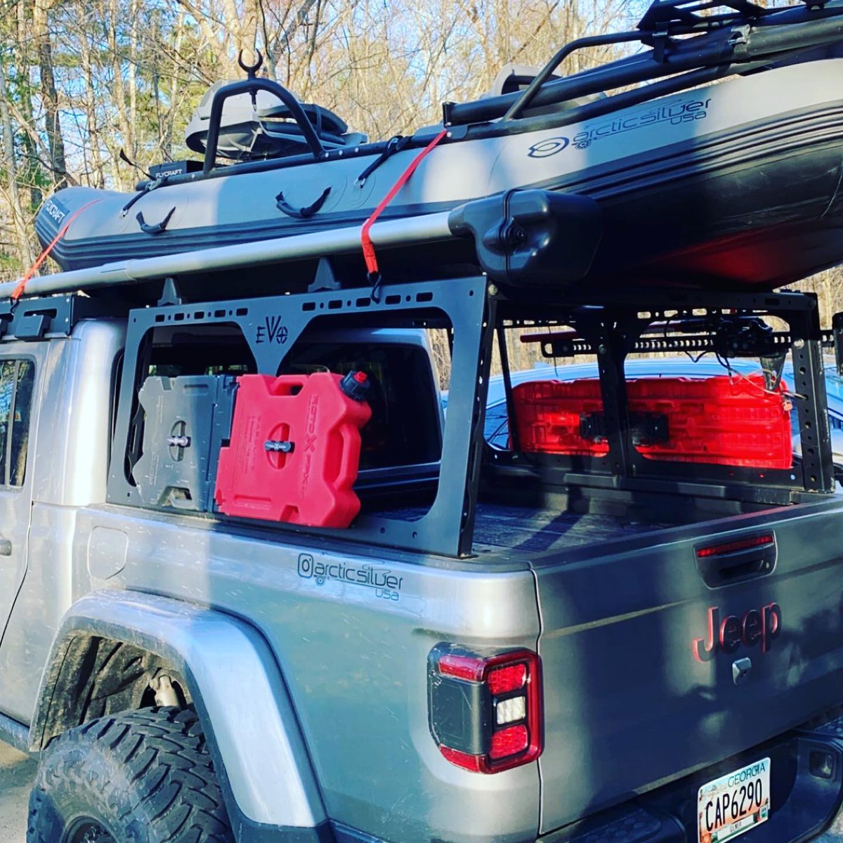 UsaArctic's tweet photo. Loaded up and ready to go!!   
#Gladiator #FlyFishing #FloatTrip #Flycraftusa #NorthGeorgia #ExploreNorthGeorgia #GetOutdoors #ArcticSilverUSA https://t.co/VJ7PSzmZF2