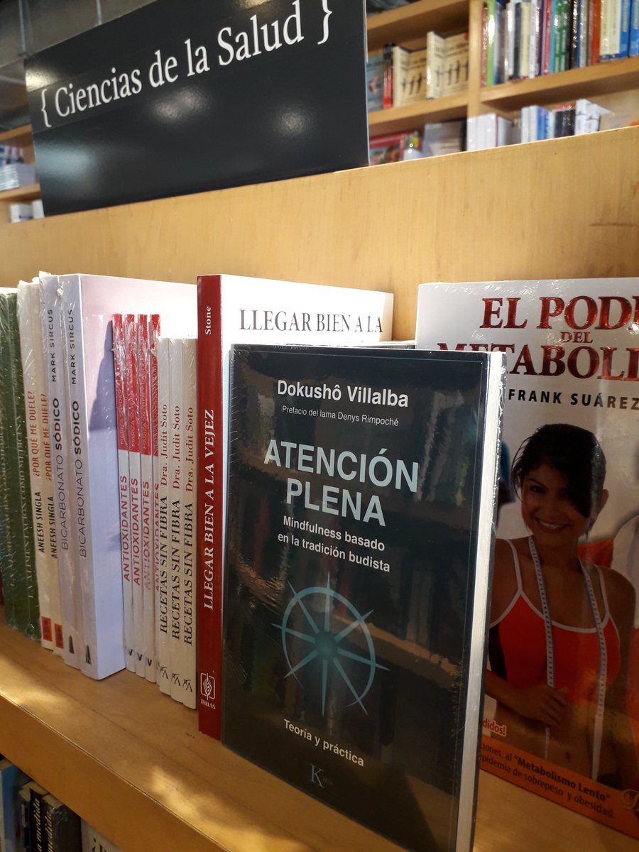 NirvanaLibros's tweet photo. #FelizViernes. Seguimos en las @LibreriasGandhi, sucursal #MauricioAchar ahora les compartimos 📚En palabras del Buddha, de #BhikkhuBodhi 📚 La senda del chamán, de #MichaelHarner 📚 Qi Gong anti-age, de #YvesRéquéna 📚Atención plena, de
#DokushōVillalba, de @editorialkairos. https://t.co/twh5Wlf5I4
