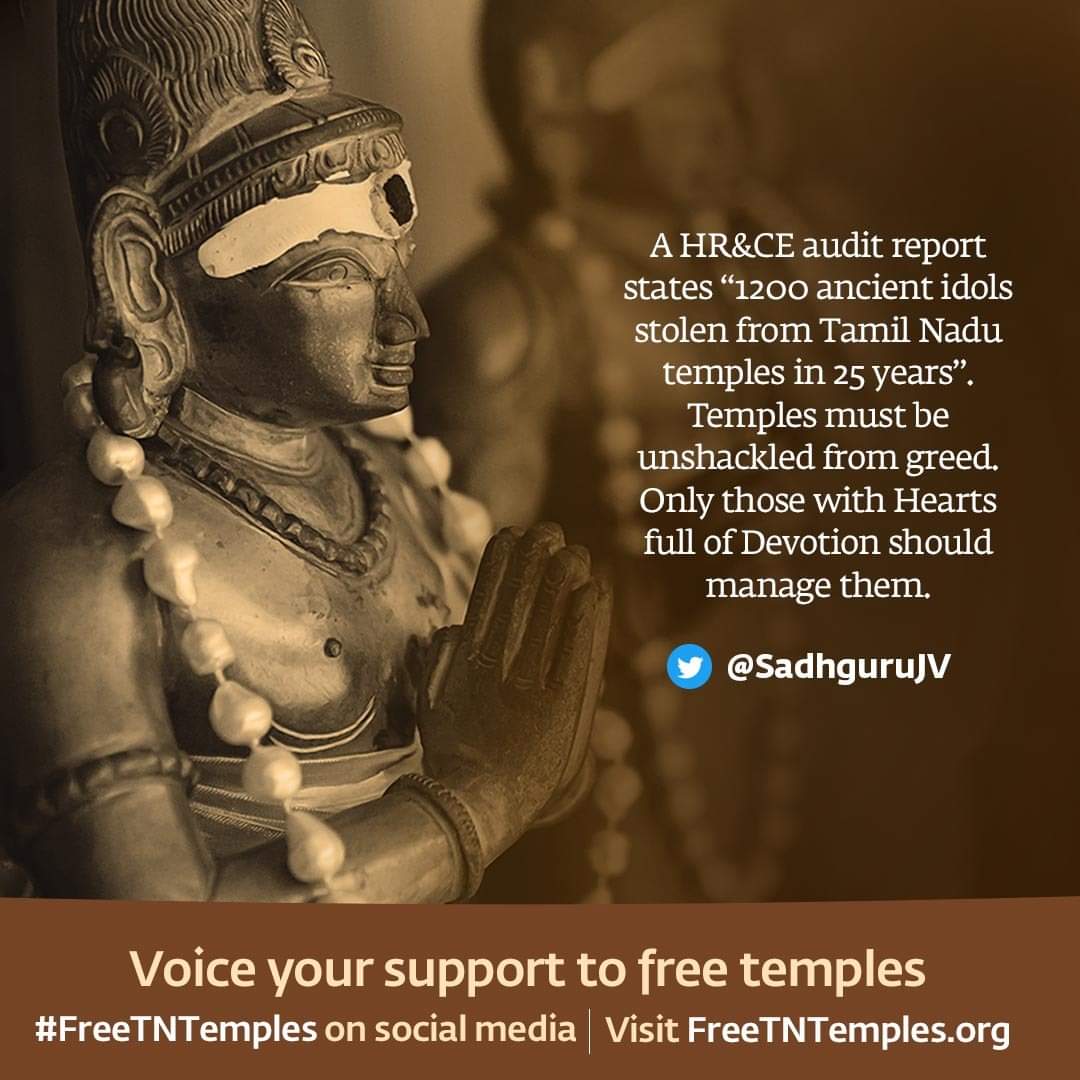 ImSaravananJ's tweet photo. @desi_thug1 Give a missed call 📞 8300083000 for TamilNadu Mandirs and help save the Mandirs 🛕 #FreeTNTemples https://t.co/gJMw7y8vZj