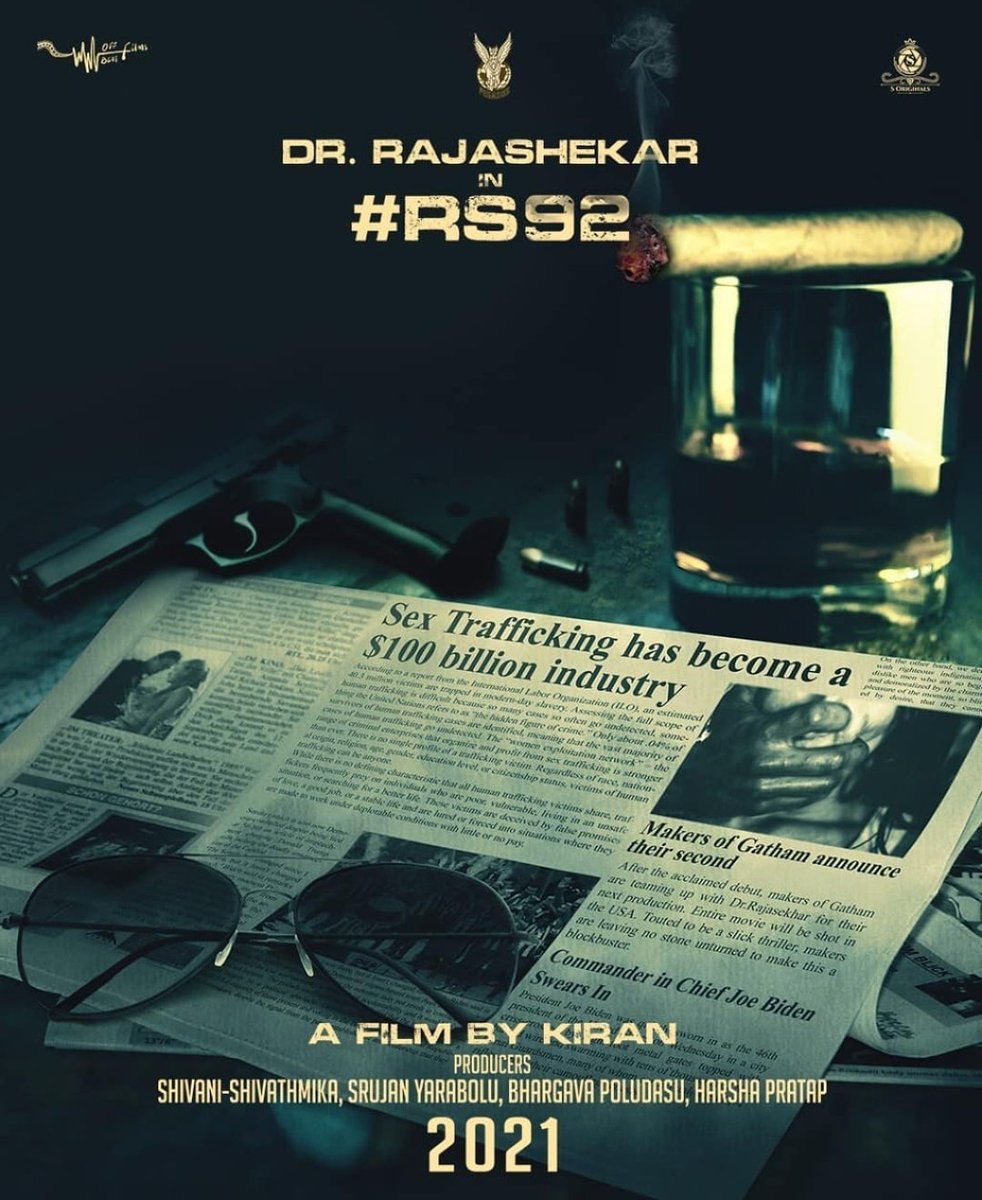 ChaiBisket's tweet photo. Rajashekar garu's next 3 films! Daughters Shivani - Shivathmika setting up right films for Father :) https://t.co/ICE76zadUj