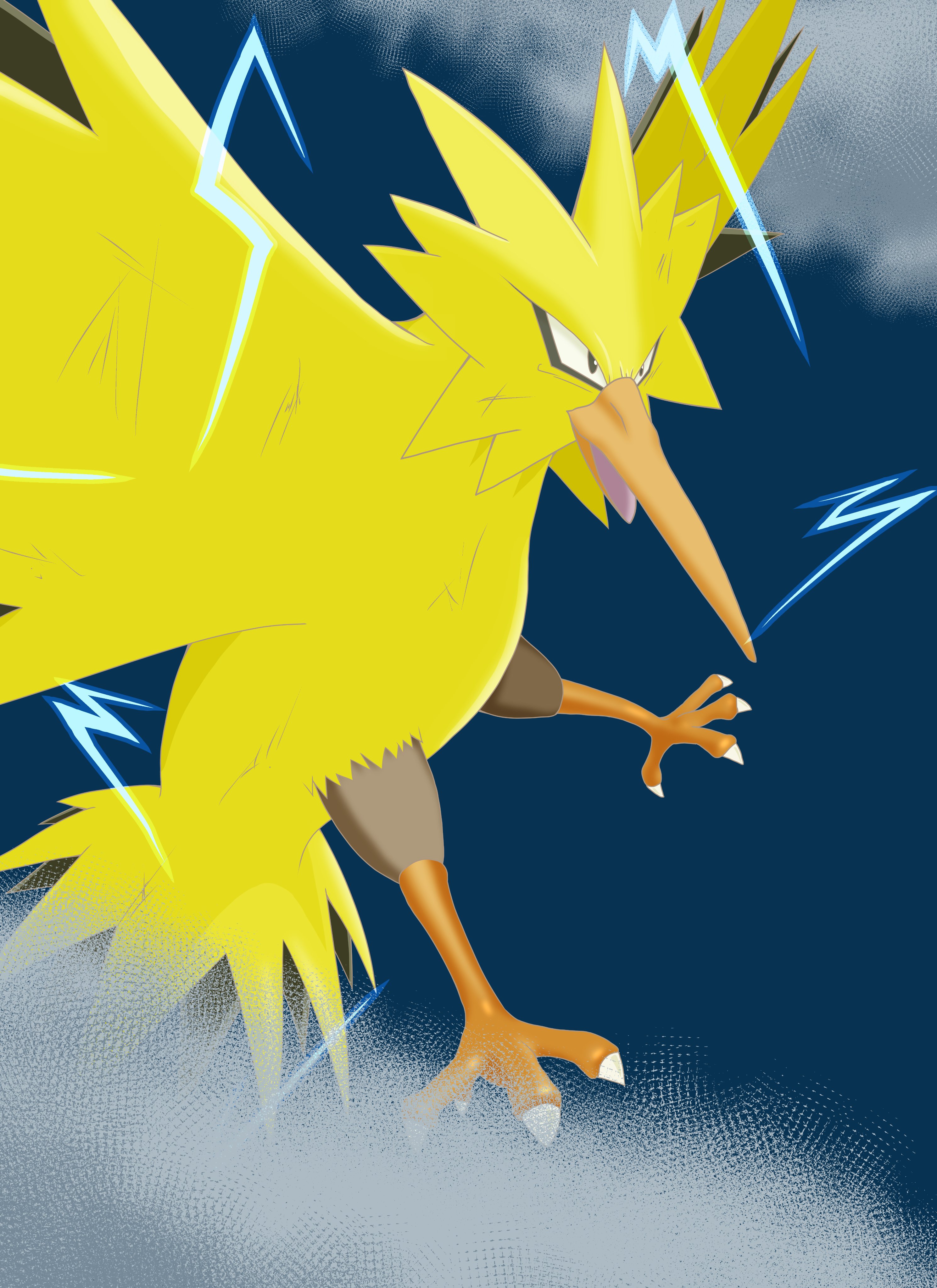 ゆうへい サンダー ポケモンイラスト T Co Wwso06qg4i Twitter