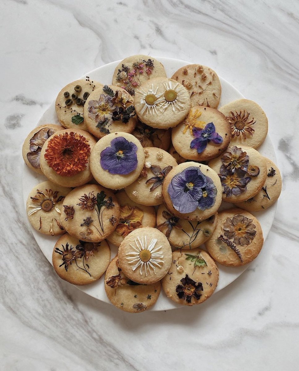 Flower cookies