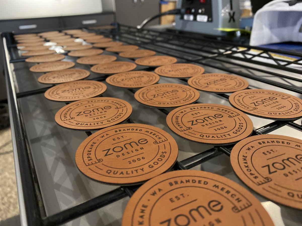SublimeBG's tweet image. On the road again! 🚗 ✈️ Austin is in Spokane, Washington learning about laser etching at @ZomeDesign  printing for this episode of Adventures in Apparel Decorating presented by Jerzees.